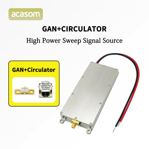 ACASOM 40W GaN RF модуль 400–500МГц с циркулятором и изолятором для профессиональной интеграции | Chipomi